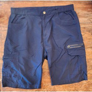 Mens OUTDOOR brand shorts with pockets Black size 4XL